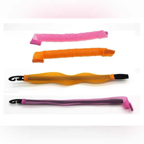 LZLRUN Spiral Hair Curler Styling Kit 20pcs (45cm) with Hair Brish - Picture 2 of 10